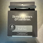 Better Homes & Gardens Pull Knob 6 Satin Nickel Finish For Cabinets Drawers New. Fixed Price $25.99.