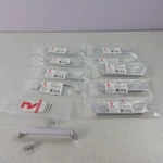 Lot 10 Richelieu Drawer Pull Handle Modern Metal Chrome 5 1/16" BP7348128140 New. Fixed Price $39.99.