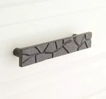 Set Of 7 Signature Hardware Hosmer Black Rustic Cabinet Pulls 5" Center New. Fixed Price $50.00.