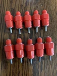 10 Pieces Auto Water Nipples Drinker Chicken Duck Poultry Feeder Hanging Screw. Fixed Price $14.00.