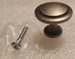 Cosmas 11 Pack 5560WN Weathered Nickel Cabinet Hardware Round Knob 1-1/4". Fixed Price $6.95.