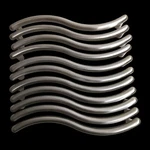 11 Kitchen Drawer Pull Handles 5.5 Long Between Screws Brushed Nickel Silver. Fixed Price $19.95.