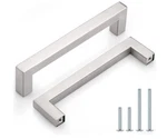 24PC Probrico Stainless Steel Kitchen Square Cabinet Handles Drawer Pulls 5" C/c. Fixed Price $49.95.