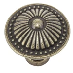 TRUST4CARE 5-PACK Of Brushed Antique Brass Kitchen Cabinet Knobs Pulls, Round.... Fixed Price $18.42.