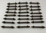 24 Vintage Keeler Kbc Art Deco Ornate Twist Brass Drawer Cabinet Pulls Marked. Fixed Price $60.00.