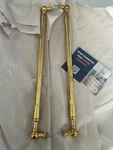 Set 2 New Allied Brass 18 Inch Refrigerator Appliance Pulls Unlacquered. Fixed Price $50.00.