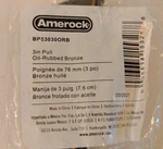 Amerock BP53030ORB Square Cabinet Pull, (76 Mm) Center-to-center, Oil-ru.... Fixed Price $33.00.