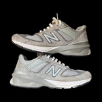 New Balance 990V5 Made In Usa Castlerock Gray Low Top Lace Up Men M990GL5. Fixed Price $35.00.