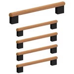 Esign House 189472-GDB 5" Center Drawer Pull Satin Gold/black 5PK (58). Fixed Price $28.89.