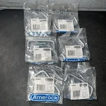 Amerock Allison 942-SCH Brushed Chrome Cabinet Pull ( 6 Handles ). Fixed Price $12.50.