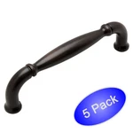 *5 Pack* Cosmas Oil Rubbed Bronze Cabinet Handles Pulls #9508ORB. Fixed Price $10.95.