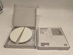 2 Ikea Begripa Handles Half Round (pairs) 1 Box New Sealed & Opened. Fixed Price $10.00.