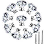 Northern Brothers 10 Pack 40MM Crystal Cabinet Knobs, Diamond Glass Drawer Kn.... Fixed Price $30.46.