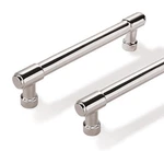 Drawer Pulls 4 Inch Centers, Modern Kitchen Handles, Polished Nickel,silver. Fixed Price $25.98.