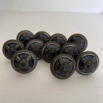 Carpe Diem Hardware 431-9KS Vortice Knob Lot Of 12, 1-1/2-INCH Chalice Dark Blue. Fixed Price $89.99.