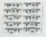 Gliderite Center Bar Pulls 3-3/4 In 6 Length Silver Set Of 10. Fixed Price $16.00.