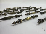 Vtg Brass Drop Bail Drawer Pulls Handles Lot 3 Center Hardware Mcm 150-1. Fixed Price $69.95.
