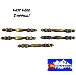 5 Pack Cabinet Drawer Pull Amerock BP149-AE Antique English 3" Colonnade Nos. Fixed Price $11.98.