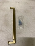 Amerock BP37488BBZ Golden Champagne 10" Bar Cabinet Pull, 256MM Center-to-center. Fixed Price $21.09.