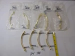 Amerock BP245-3 Polished Brass 3"CC Cabinet Handle Pulls Usa Lot Of 9. Fixed Price $18.99.