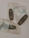 3X Amerock Furniture Burnished Brass 3/8" Cabinet Knob Backplate BP863-BB X3. Fixed Price $19.99.