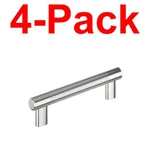 Amerock 4-PACK Bronx 5-1/16 Inch C/c Bar Cabinet Pull, Polished Chrome. Fixed Price $27.69.