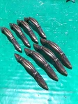 Lot Of 8 Keeler Kbc Bronze Brass Indian Arrow Cabinet Drawer Pull Handle 3" Coc. Fixed Price $24.95.
