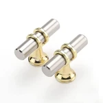 Haliwu 10 Pack Brushed Nickel Cabinet Knobs, Gold Kitchen Handl.... Fixed Price $31.29.