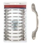 Pack Warwick Traditional Satin Nickel 3"CC Cabinet Handle Pulls DH1010BPSN. Fixed Price $17.69.