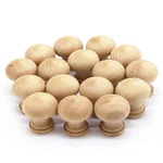 16-PIECE Unfinished Wood Cabinet Knobs Round Drawer Pull Handle Set. Fixed Price $18.99.