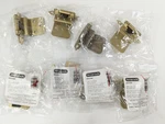Pairs Amerock BPR3428BB, 3/8 In. (10MM) Inset Hinge, Burnished Brass. Fixed Price $9.95.