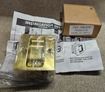 Polished Brass Pocket Pull Passage Sliding Doors PDL-100-619 Don-jo. Fixed Price $19.99.