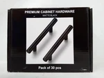 Msi Premium Cabinet Hardware, Matte Black, Pack Of 30 Handles Brand New Box. Fixed Price $14.99.