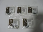 Lot Of 5 Belwith Cabinet Ring Pull Handles Blonde Antique 1/4" P2014-BOA New. Fixed Price $25.80.