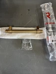 Richelieu BP5016128CHBRZ 8/32 Pull Met 128MM. Fixed Price $12.99.
