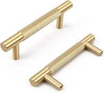 Rzdeal 4PCS 3-3/4 Inch Solid Brass Cabinet Pulls Kitchen Cupboard Handles Modern. Fixed Price $37.72.