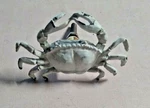 Shabby White Crab Cabinet Knob Coastal Nautical Hardware Cast Iron. Fixed Price $6.95.