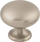 Top Knobs M281 Mushroom 1/4" Brushed Satin Nickel. Fixed Price $10.99.