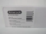 Amerock London 8 In. 203MM Modern Black Chrome/golden Champagne Bar Cabinet Pull. Fixed Price $23.83.