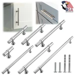 Brushed Nickel Modern Cabinet Handles Bar Pulls Kitchen Hardware Stainless Steel. Fixed Price $297.75.
