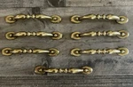 7 Amerock Drawer Pulls Cabinet Handles Burnished Brass Traditions 1303-1 Read. Fixed Price $25.00.