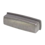 Amerock Kane 3/4" (96MM) Ctr Drawer Cup Pull Weathered Nickel BP53801WN. Fixed Price $6.70.