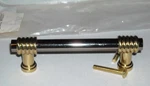 9 Six Amerock Nickel Silver Color Solid Brass Pull 3-15/16" Center 3" Drawer. Fixed Price $33.91.