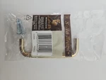 1PC Belwith PW354-3 Wire Pull, 3-1/2 Inch To Center, Polished Brass. Fixed Price $5.50.