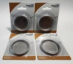 Lot Of 4 2-1/8" Cup Pull, Steel Satin Nickel N335-737 Pocket/sliding Closet Door. Fixed Price $12.00.