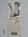 1947 Original Ad - Stanley Kitchen Cabinet Hardware (newport & Princess Pattern). Fixed Price $6.00.