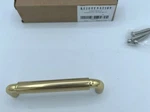Rejuvenation Hardware Drawer Pull Patton 4 In Aged Brass C2608 No Back Plate. Fixed Price $25.50.