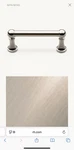 Set Of 10, Restoration Hardware Chatham 6 Drawer/door/kitchen Pull Satin Nickel. Fixed Price $150.00.