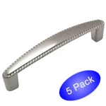 *5 Pack* Cosmas Cabinet Hardware Satin Nickel Handle Pulls #4111SN. Fixed Price $8.75.