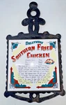 Tile Dollywood Southern Fried Chicken Kitchen Cast Iron Trivit. Fixed Price $19.99.